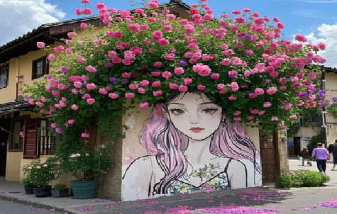 留坝怎么设计网红打卡墙绘