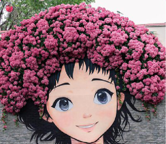 留坝墙体彩绘-网红墙打卡