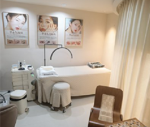 留坝美容店装修小技巧