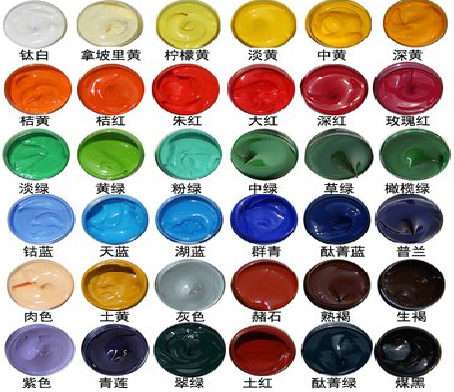 留坝墙绘颜色的选择有讲究。