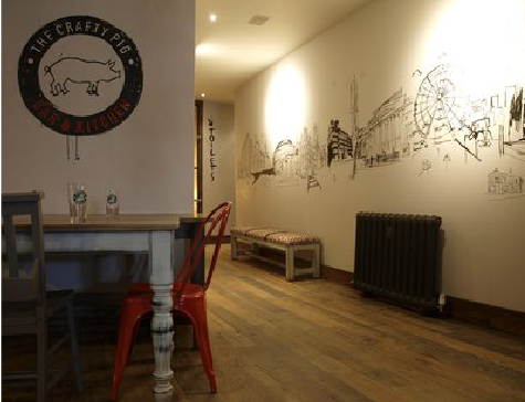 留坝教你判断手绘墙质量的好坏。