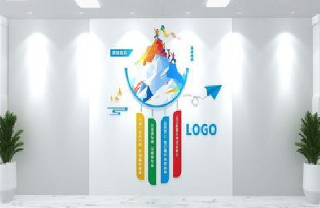 留坝公司企业形象墙的工艺材料有哪些？